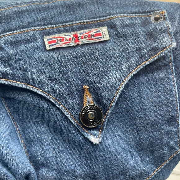 Hudson Jeans Dark Blue Denim Size 28 - Picture 4 of 8